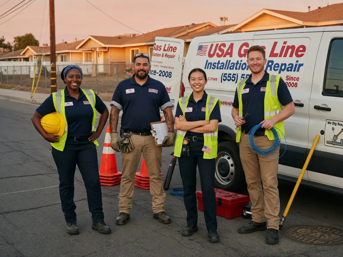 Gas Line Installation company in Abercrombie, ND